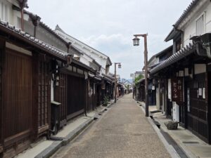 今井町の伝統的な町並み
